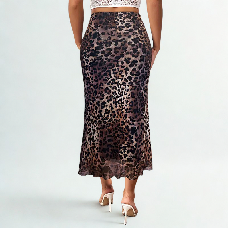 Naya - חצאית מנומרת דגם