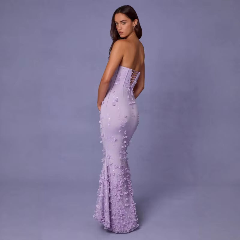 שמלת מקסי דגם- אלמה