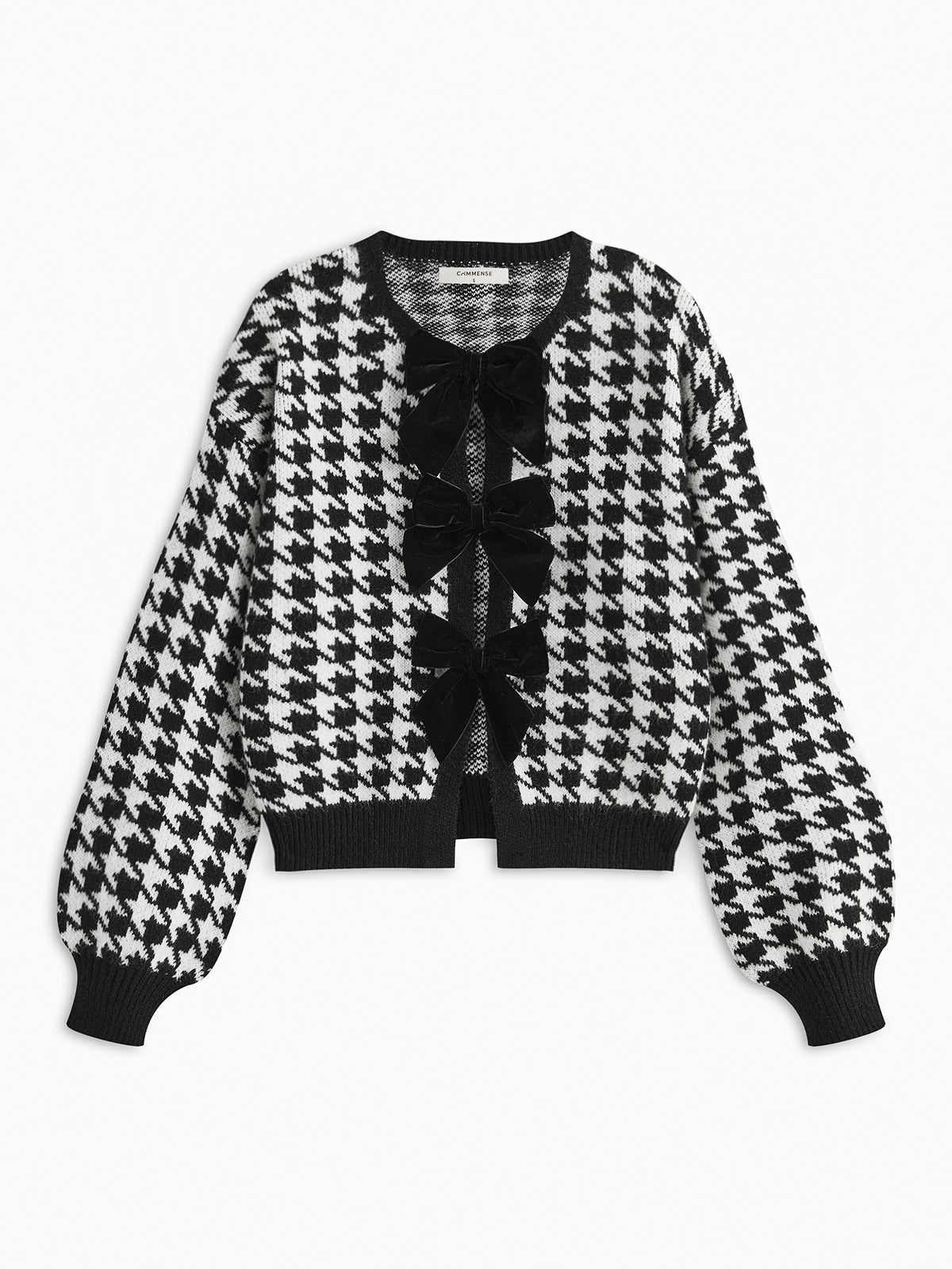 סוודר קטיפה פפיונים