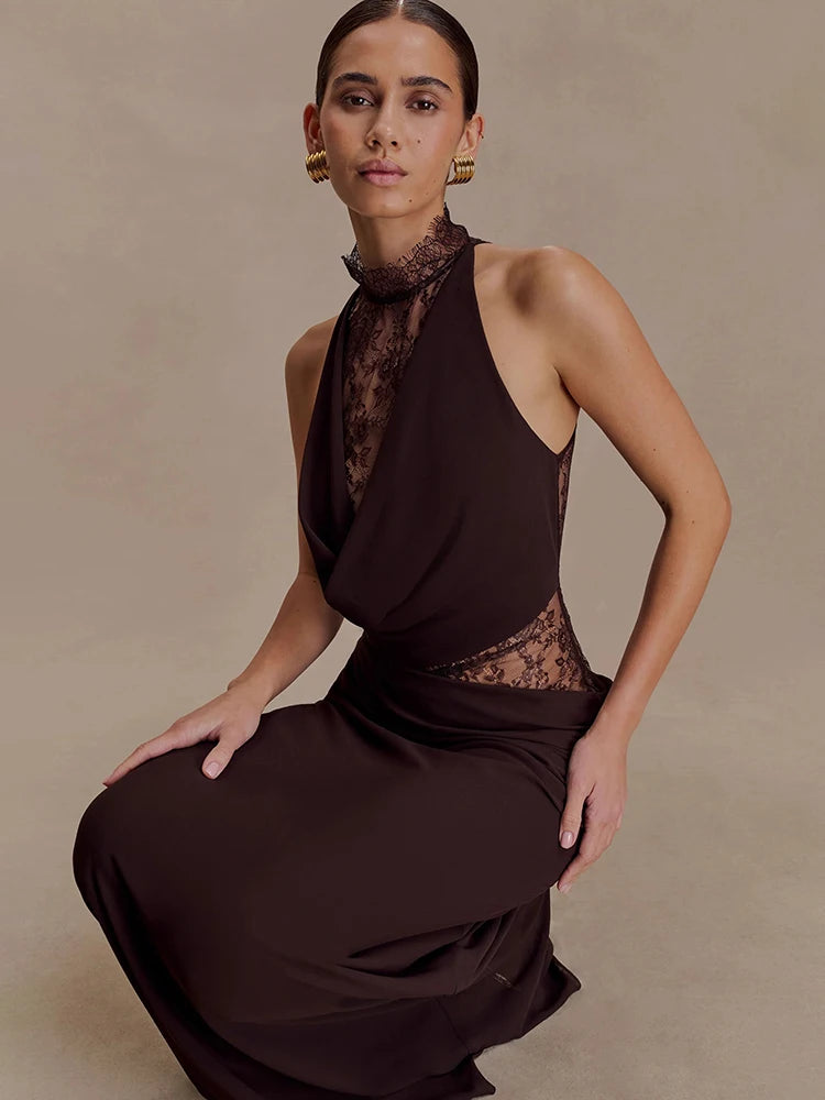 שמלת מקסי דגם - STYLISH