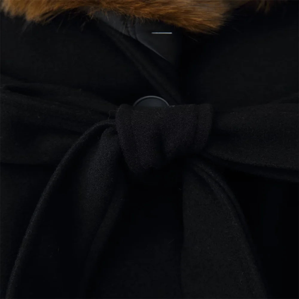 מעיל פרוותי אלגנט דגם - BONNIE