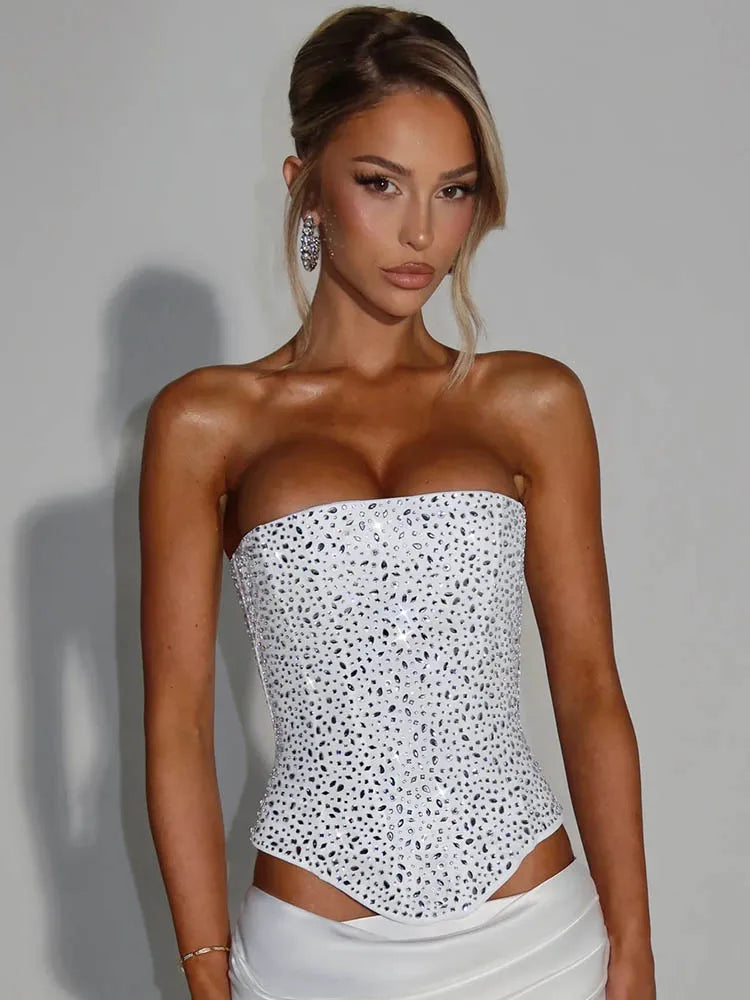 שמלת יהלומים דגם - LUCY