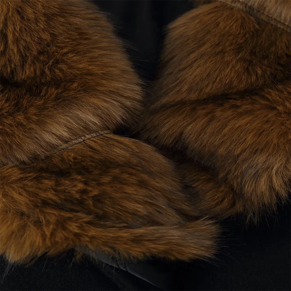 מעיל פרוותי אלגנט דגם - BONNIE