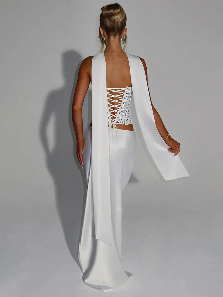 שמלת יהלומים דגם - LUCY