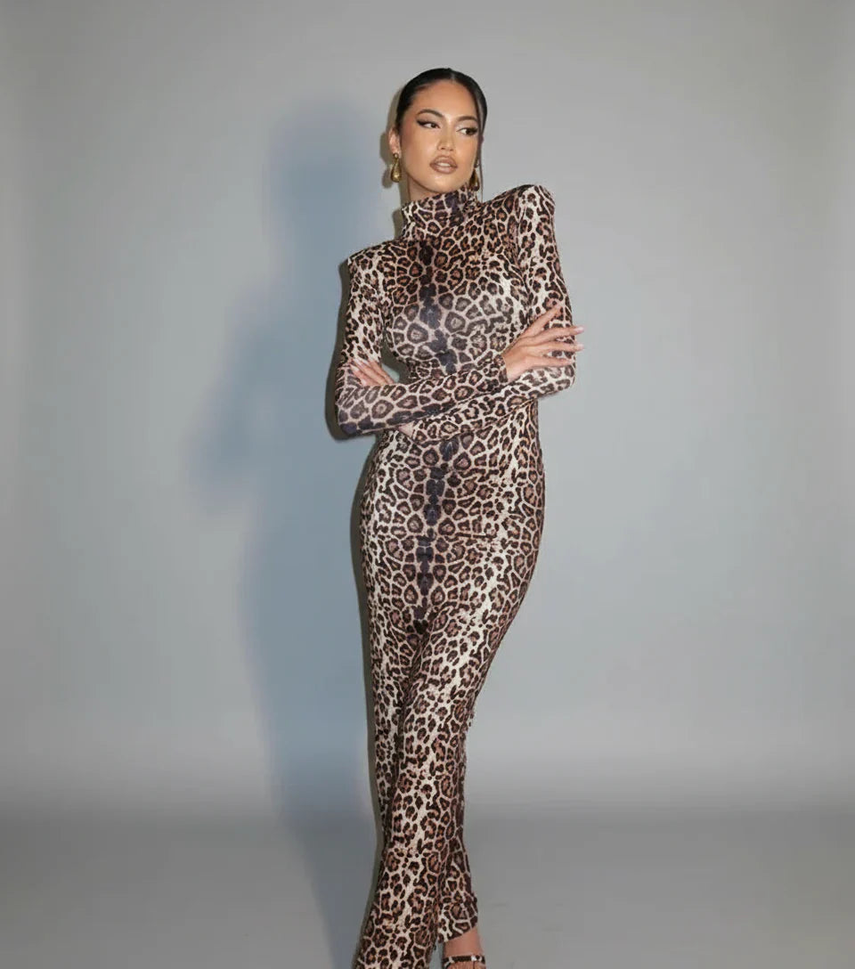 Wild - שמלת מקסי דגם