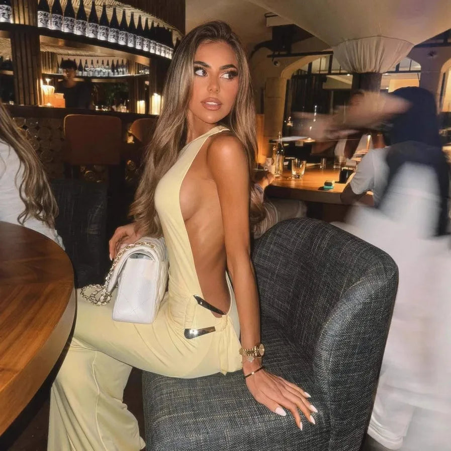 שמלה פתוחה דגם - EVA